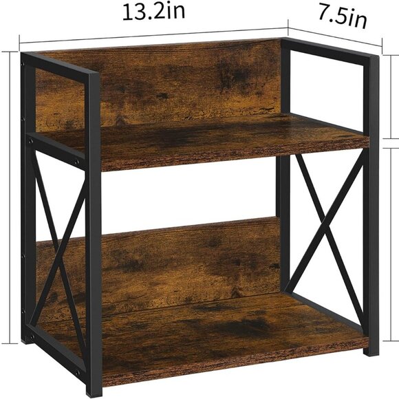Coffee Bar Accessories Organizer, Spice Rack Organizer, Kitchen Counter Shelf - Picture 4 of 7